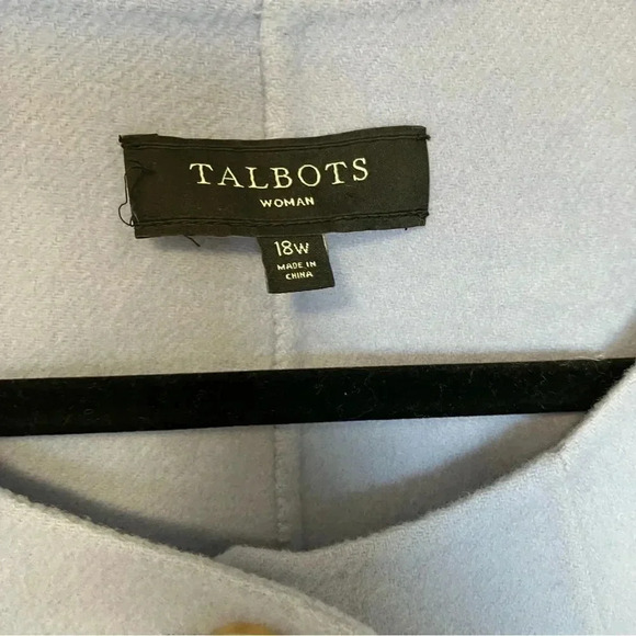 NWOT Talbots 90%  wool lavender lilac jacket - Picture 3 of 6